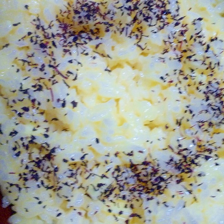 簡単美味！チーズ卵かけご飯